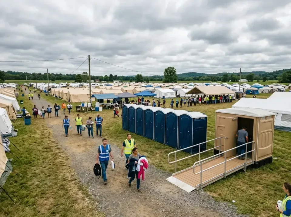 disaster-relief-camp-restrooms-010 — frequently asked questions, Dumpster & Portable Bathrooms Rental in La Crescenta-Montro…